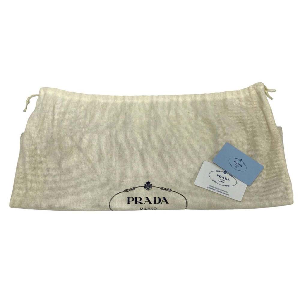 PRADA Black Canvas Shoulder Bag - Picture 9 of 9